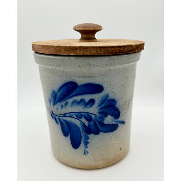 1995 Vintage Signed Eldreth Pottery 4pc Cannister Set - Picture 12 of 16